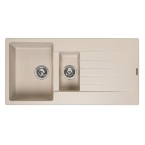 Harlem Caffe Silvery Granite Inset 1.5 Bowl Sink